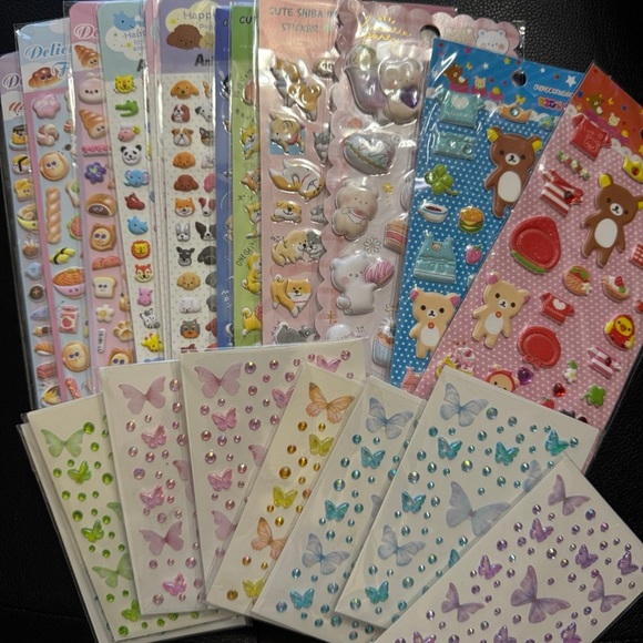 20+ sheets！Colorful Assorted Sticker - Picture 6 of 9